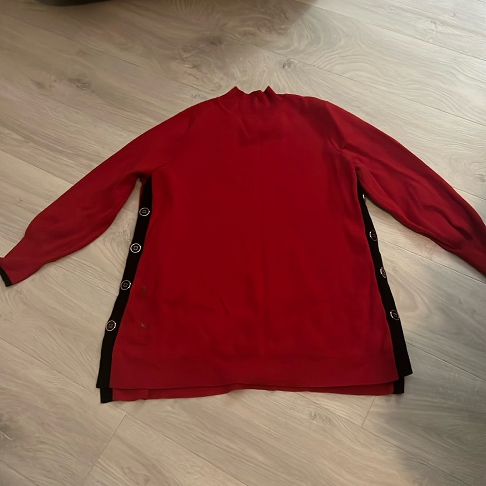 Red sweater